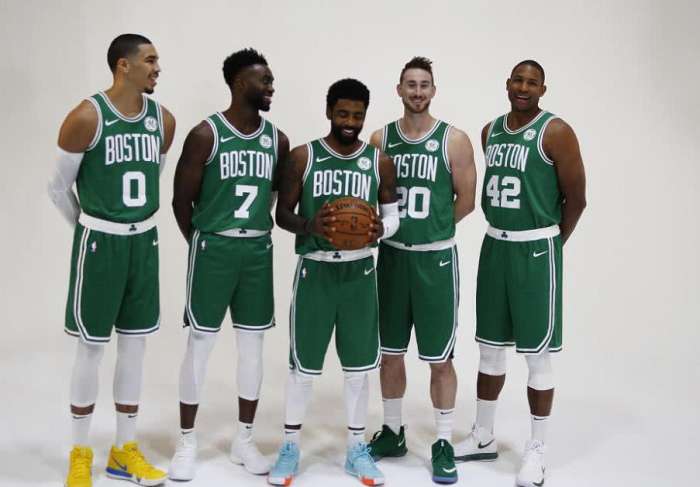  杰伦布朗高效得分波士顿凯尔特人击败布鲁克林篮网