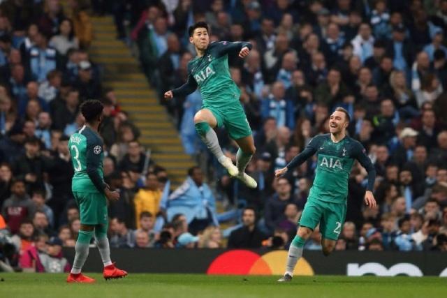  孙兴慜造两球助热刺，北伦敦德比占先机